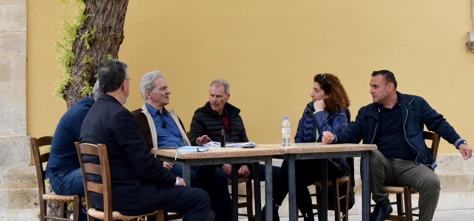 Το Σκαλάνι επισκέφθηκε ο Αλέξης Καλοκαιρινός