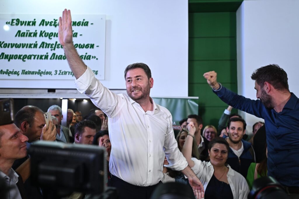 Ν. Ανδρουλάκης: Δεν υπάρχει ταβάνι για το ΠΑΣΟΚ Ο Νίκος Ανδρουλάκης