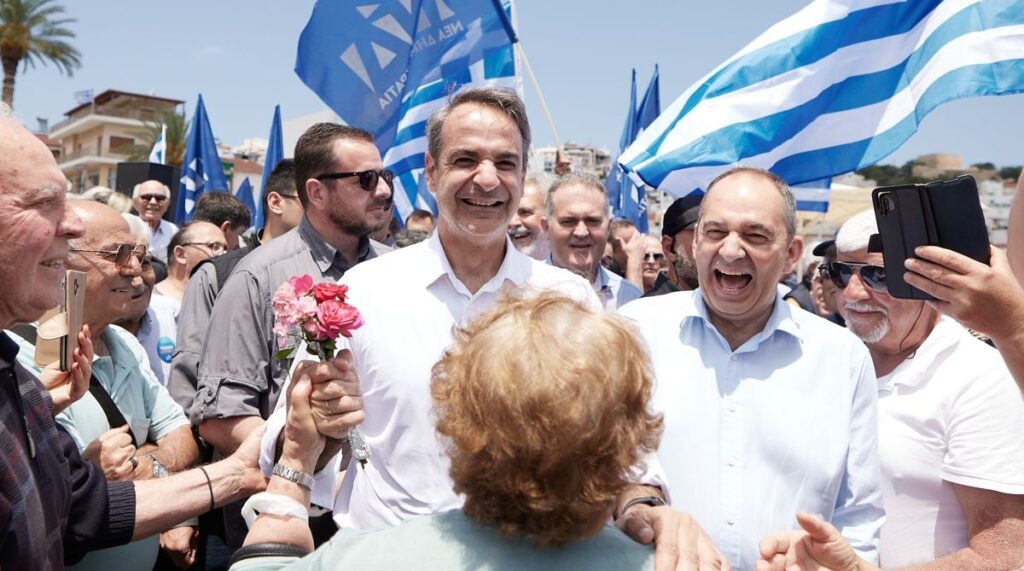 Μήνυμα νίκης από τον Μητσοτάκη στην Κρήτη Περιοδεία του Κυριάκου Μητσοτάκη στην Κρήτη