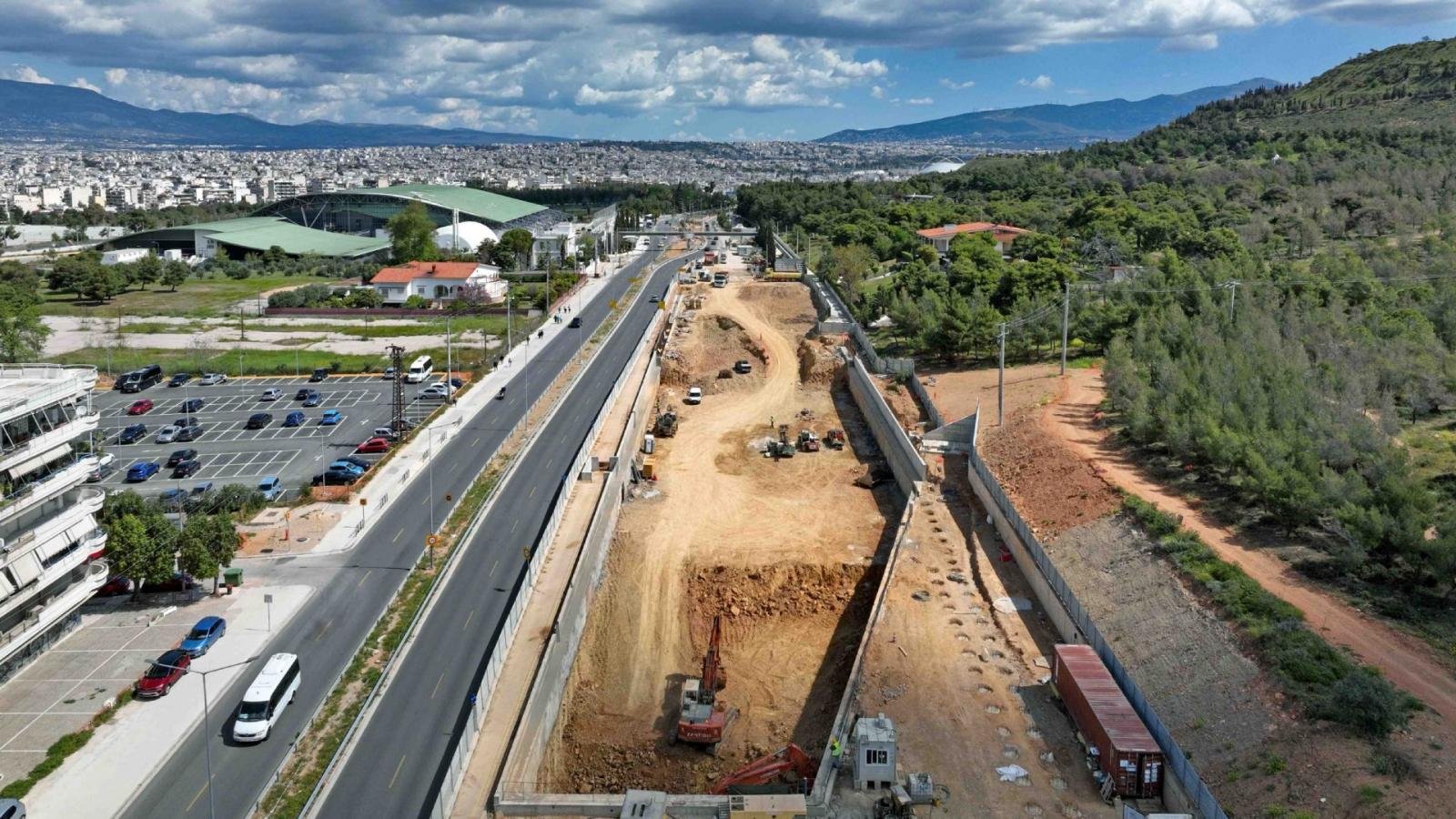 Έτσι προχωράει το μετρό στην Αθήνα (Video)