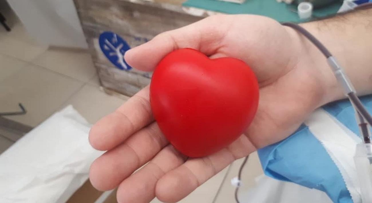 Εθελοντική αιμοδοσία στη Λότζια