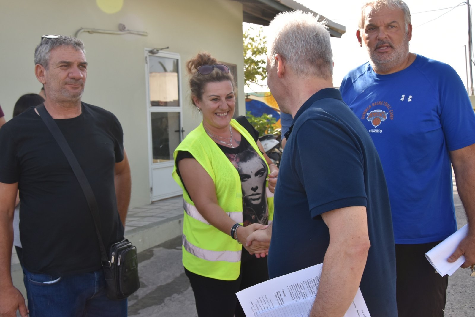 Στην υπηρεσία καθαριότητας ο Αλέξης Καλοκαιρινός