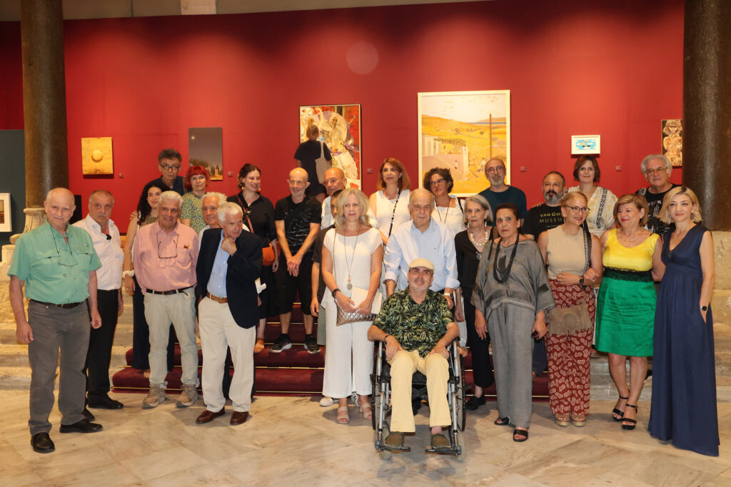 Με επιτυχία τα εγκαίνια έκθεσης του Σωτήρη Φέλιου