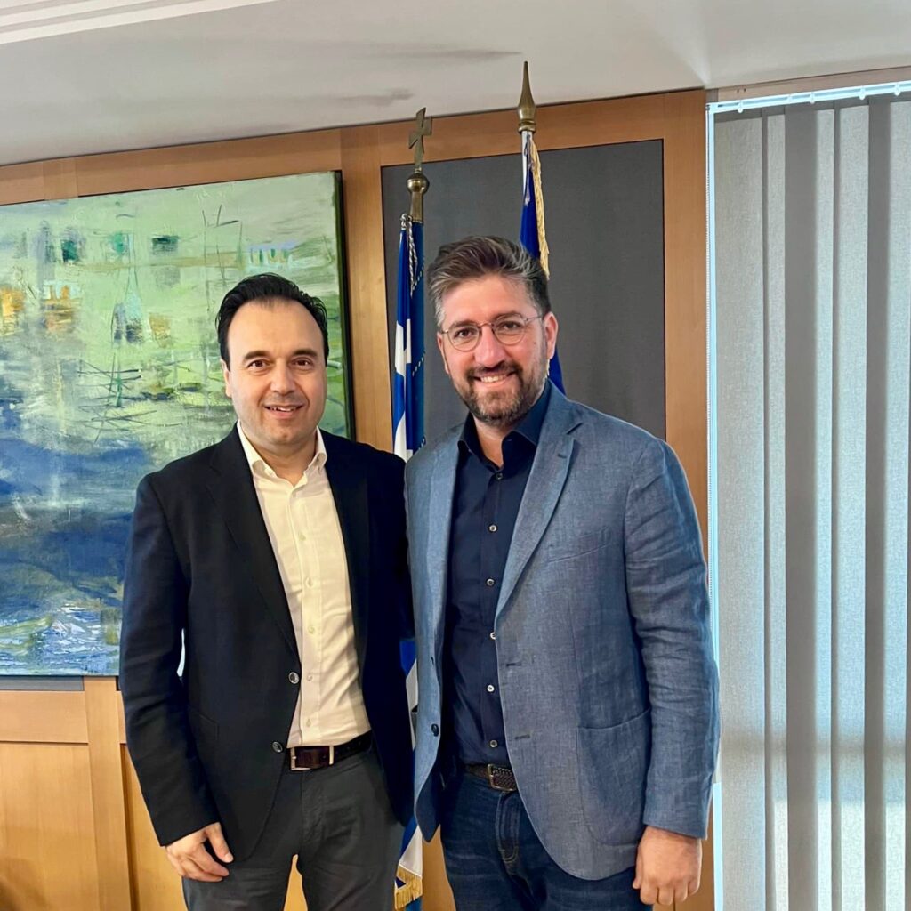 Με τον Υπουργό Ψηφιακής Διακυβέρνησης ο Μενέλαος Μποκέας