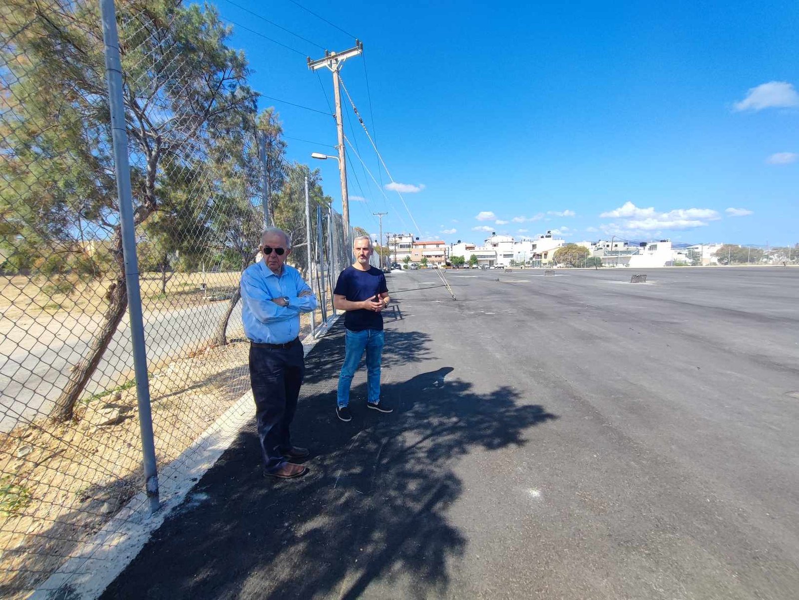 Στο πάρκο της οδού Εφόδου και τη Νέα Αλικαρνασσό ο Δήμαρχος (photos)