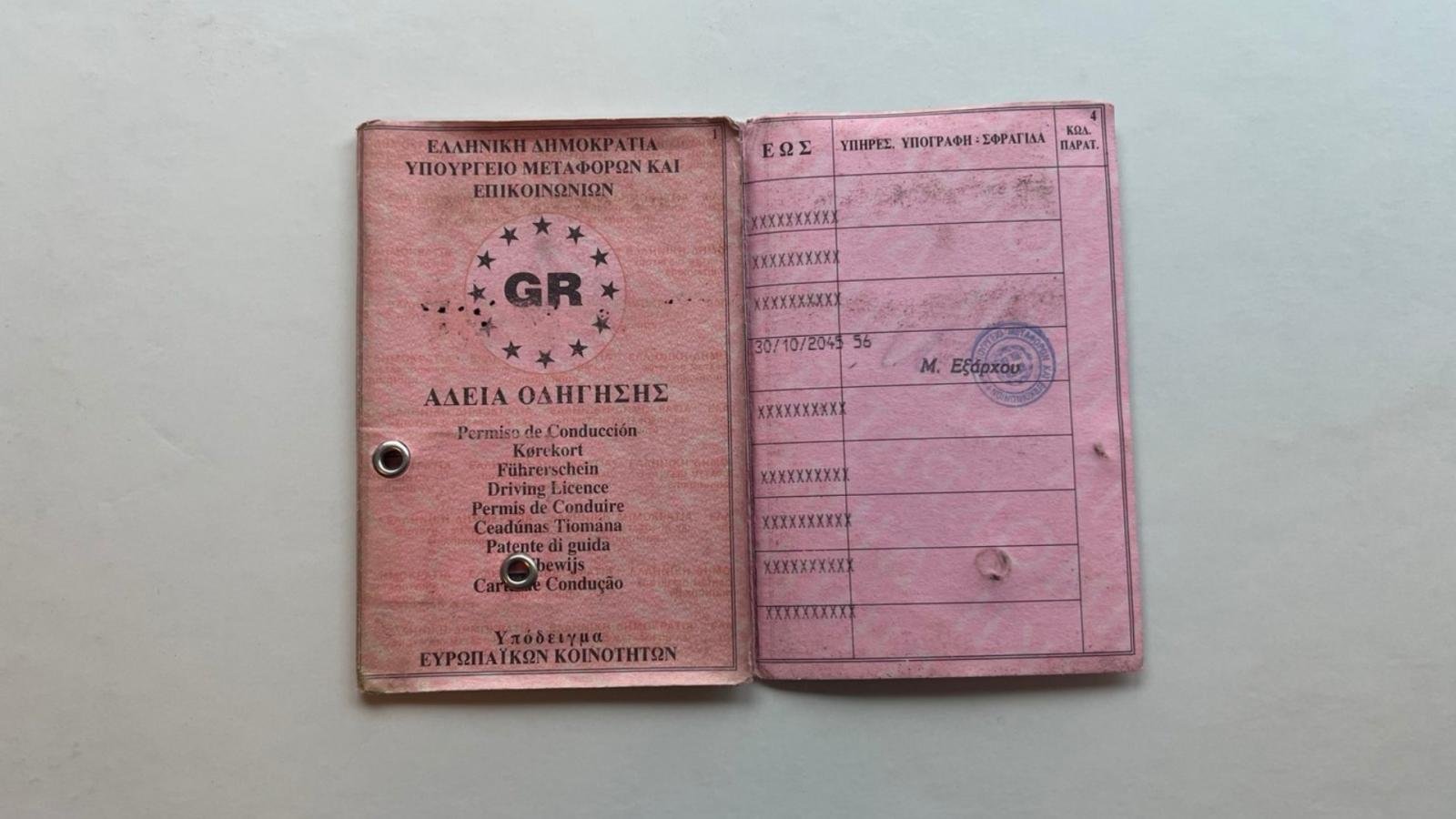 Χάρτινο δίπλωμα οδήγησης: Από ποιους αφαιρείται εντός του 2025