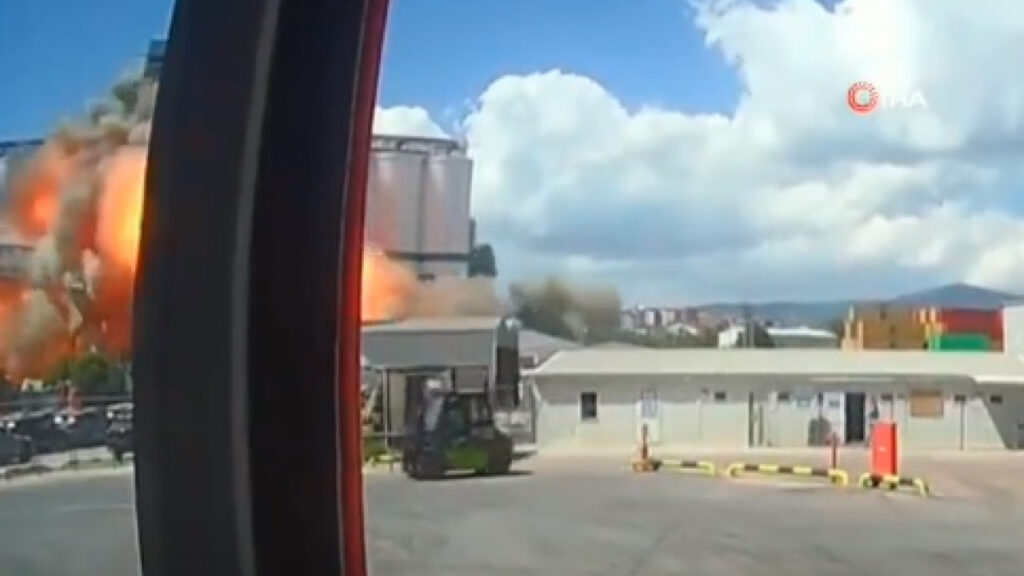 Ισχυρή έκρηξη ανατολικά της Κωνσταντινούπολης