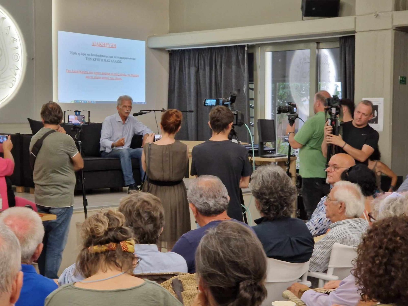 Παρουσίασε την ιδρυτική διακήρυξη του συνδυασμού του ο Σπύρος Δανέλλης (video)