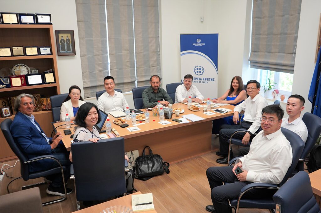 Στην Περιφέρεια αντιπροσωπεία της Shandong