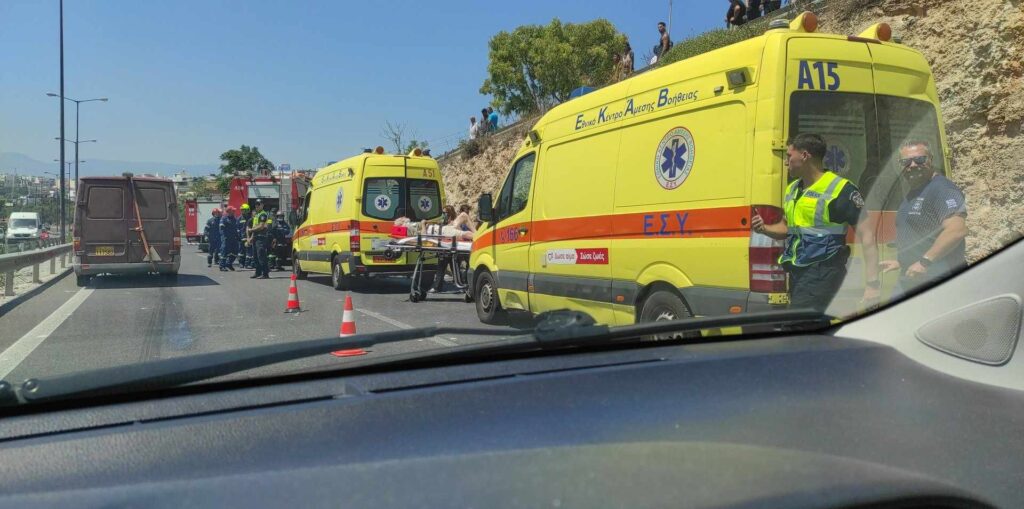 Τροχαίο ατύχημα στο ΒΟΑΚ