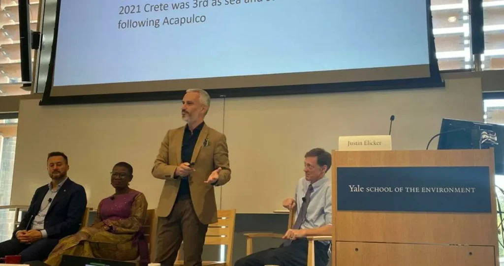 Στο Yale για την κλιματική κρίση ο Γιάννης Αναστασάκης