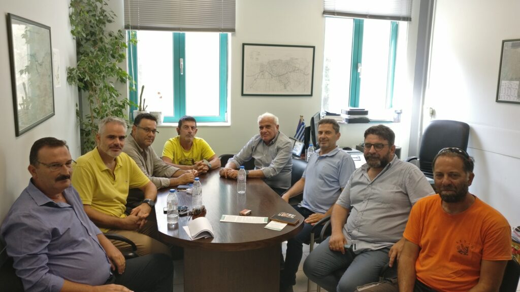 Περιοδεία στη ΔΕΥΑ Ηρακλείου για τη Λαϊκή Συσπείρωση