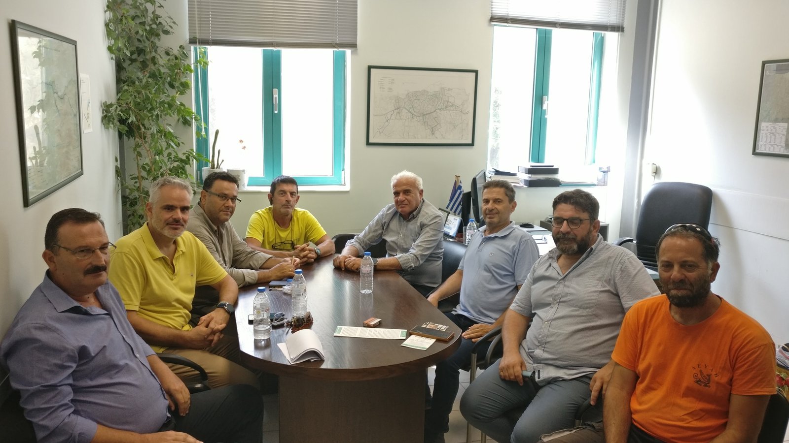 Περιοδεία στη ΔΕΥΑ Ηρακλείου για τη Λαϊκή Συσπείρωση