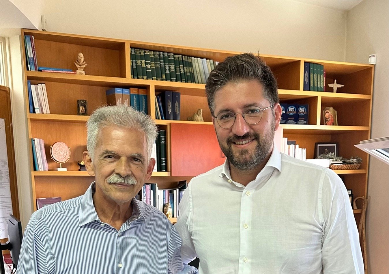 Συνάντηση Σπύρου Δανέλλη με Μενέλαο Μποκέα