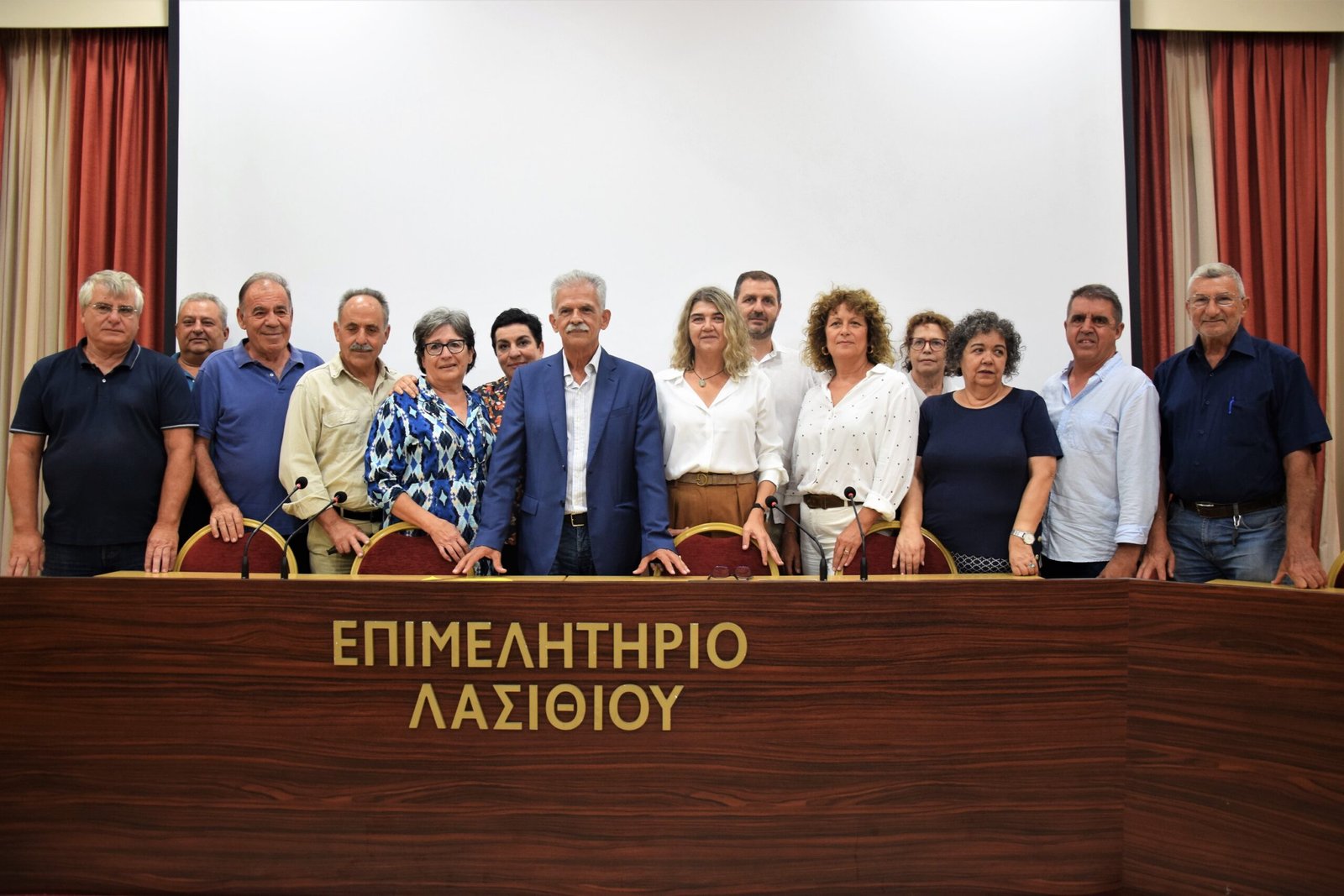 Παρουσίασε το ψηφοδέλτιο Λασιθίου στον Άγιο Νικόλαο ο Σπύρος Δανέλλης