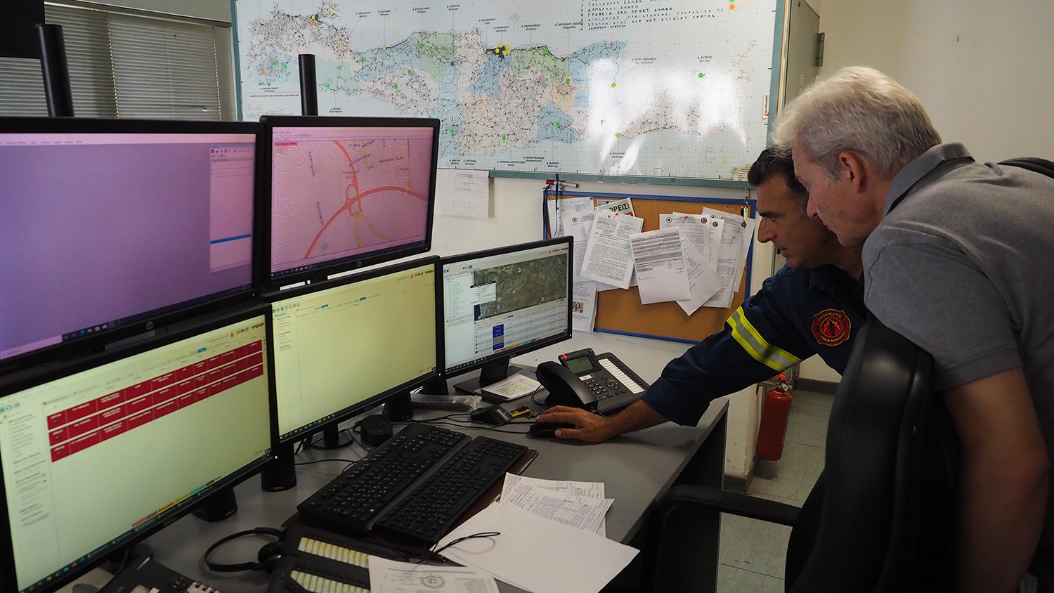 Α. Καλοκαιρινός: Σε συνεργασία με την Πυροσβεστική θα θωρακίσουμε το Ηράκλειο