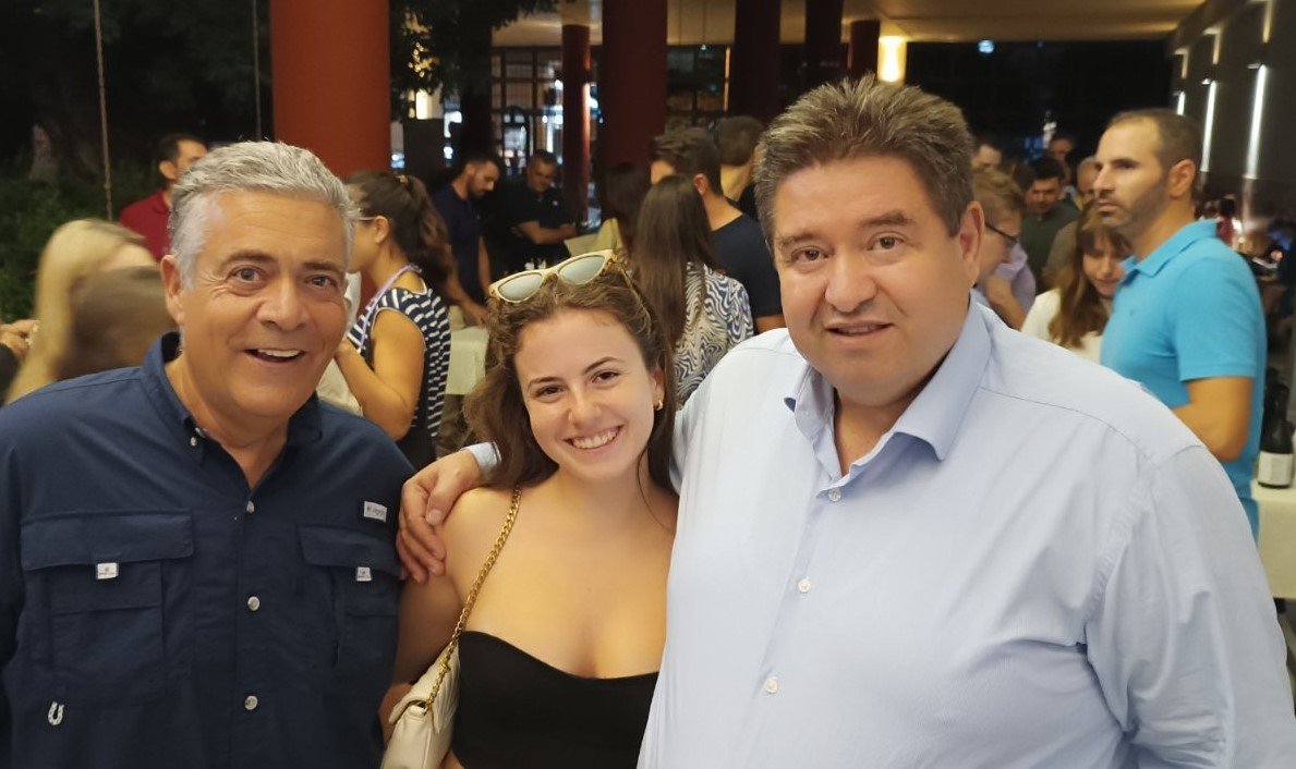 Ο Μιχάλης Καραμαλάκης στην εκδήλωση για τον κρητικό οίνο