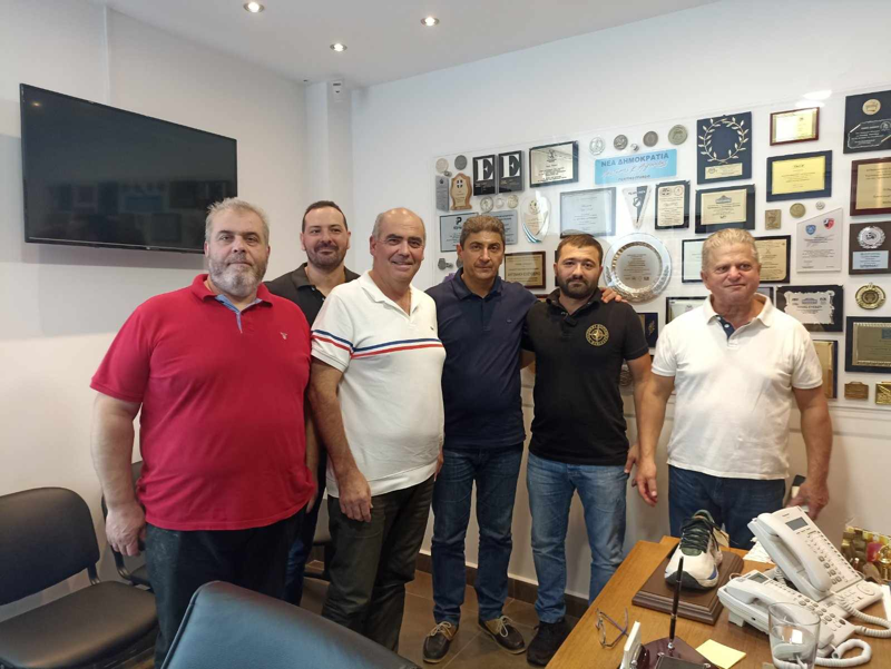 Με το Σύλλογο Κρεοπωλών ο Λευτέρης Αυγενάκης