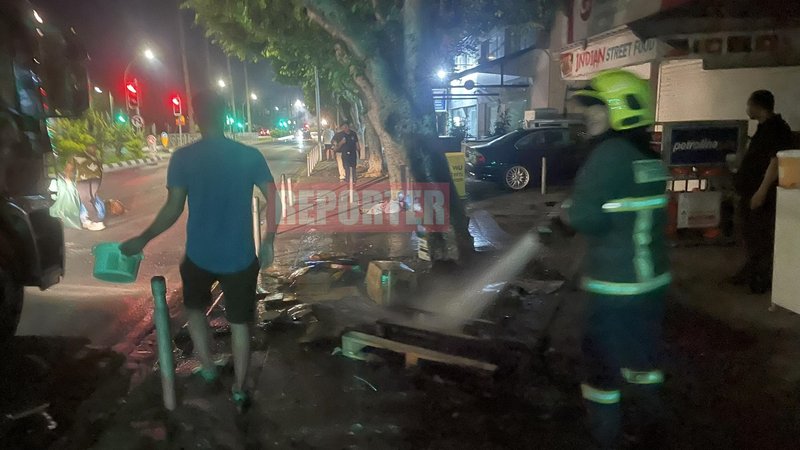 Το απόλυτο χάος στη Λεμεσό (photos + video)