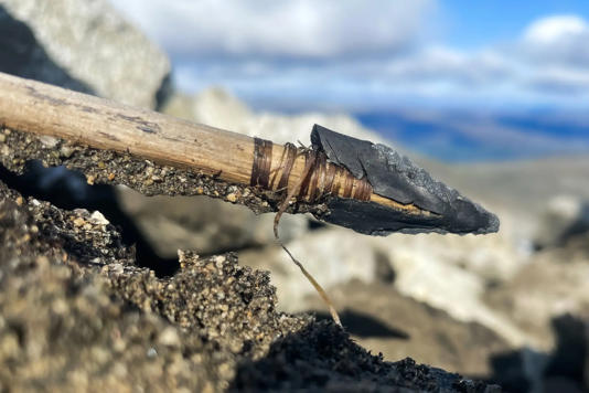 Βέλος 3.000 ετών αποκάλυψε το λιώσιμο των πάγων