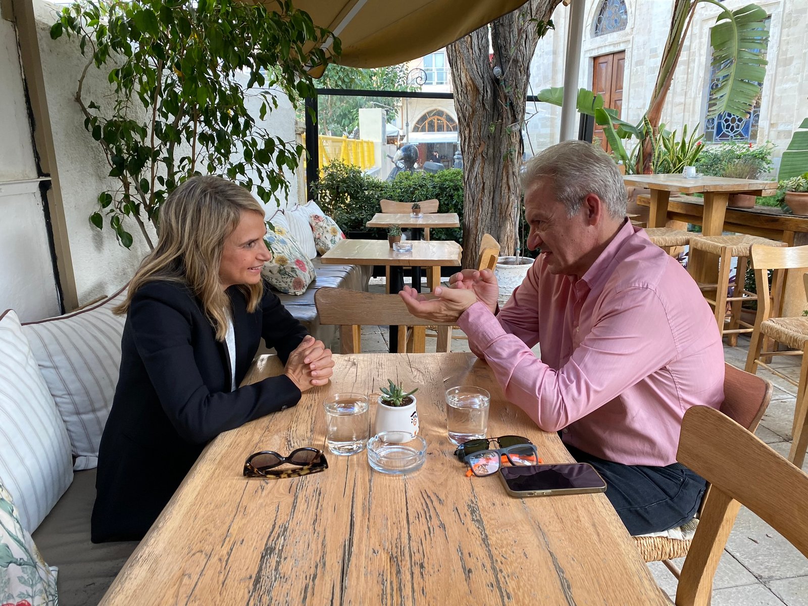 Συναντήσεις Καλοκαιρινού με Αποστολάκη και Φλωρίδη