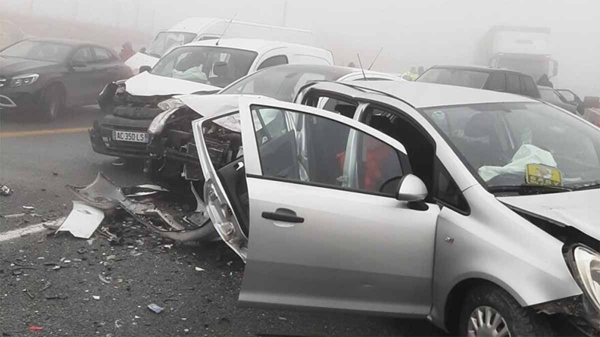 Πρωινή καραμπόλα στο ύψος της βιομηχανικής