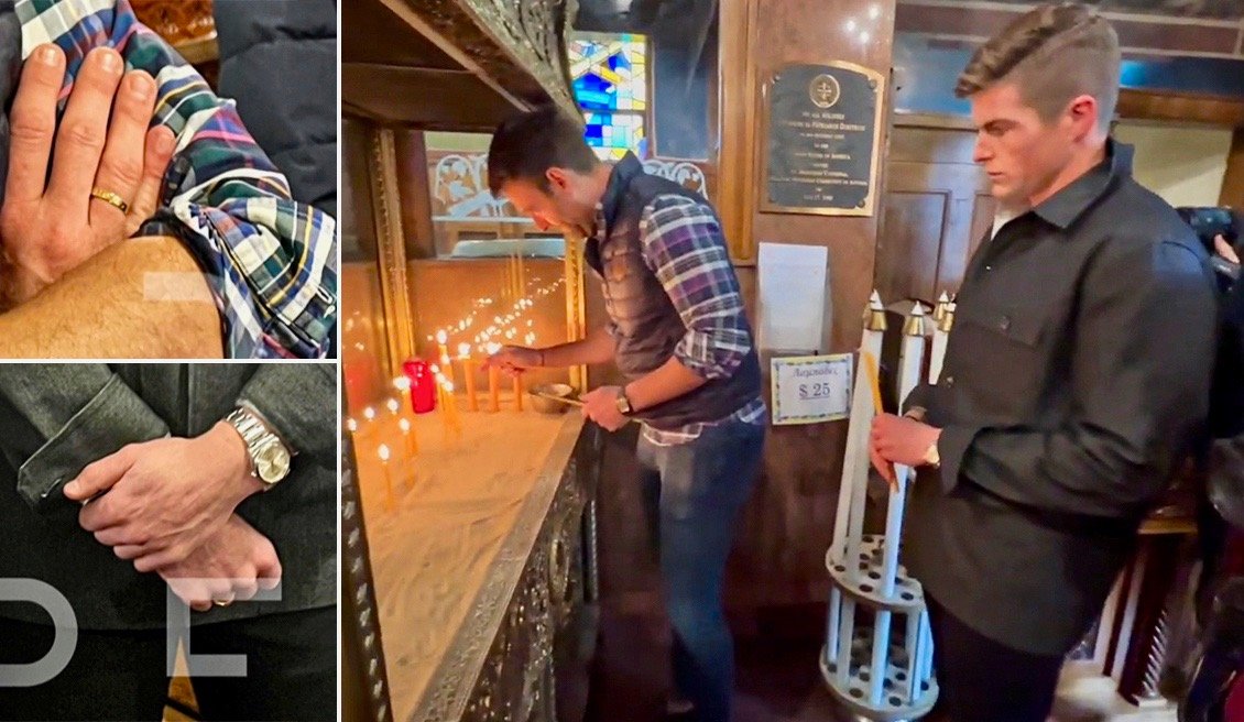 Στ. Κασσελάκης: Πρώτες εικόνες με τη βέρα