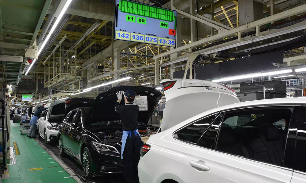 Ανέστειλε τις εργασίες της σε έξι εργοστάσια η Toyota