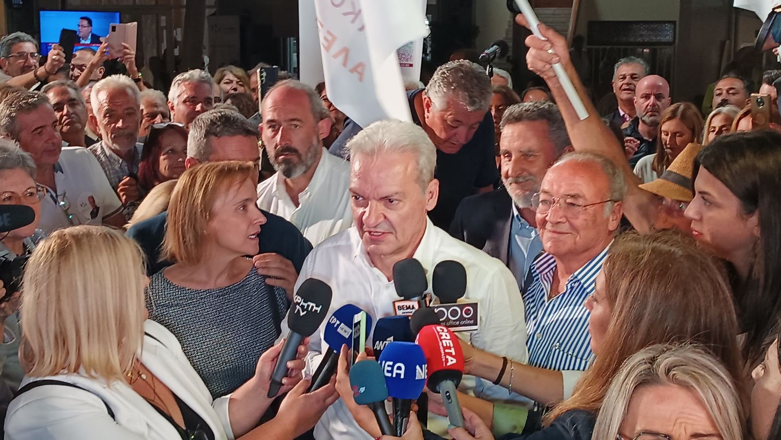 Αλ. Καλοκαιρινός: «Θα είμαι δήμαρχος όλων των Ηρακλειωτών»