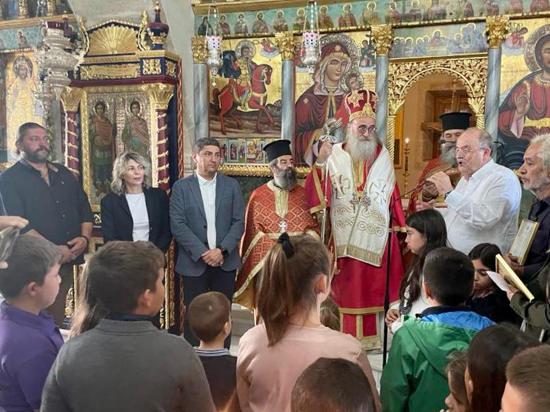 Στο Ζαρό ο Λευτέρης Αυγενάκης