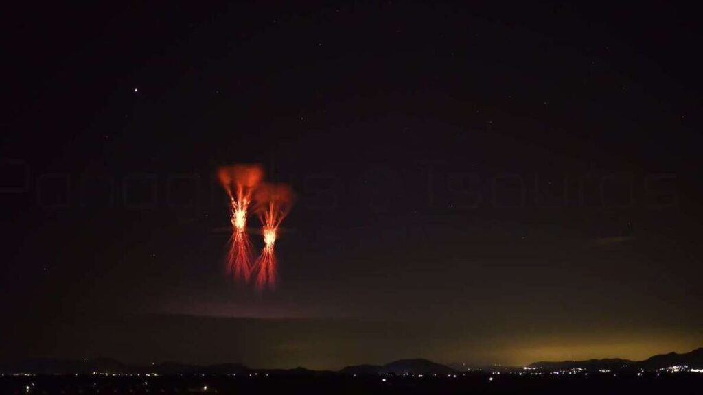 Τι είναι το red sprite που παρατηρήθηκε στο Αιγαίο
