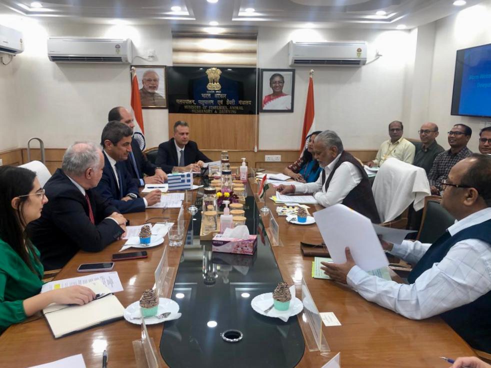 Νέο Δελχί: Συμφωνίες για ενίσχυση σχέσεων Ελλάδας και Ινδίας στον αγροδιατροφικό τομέα