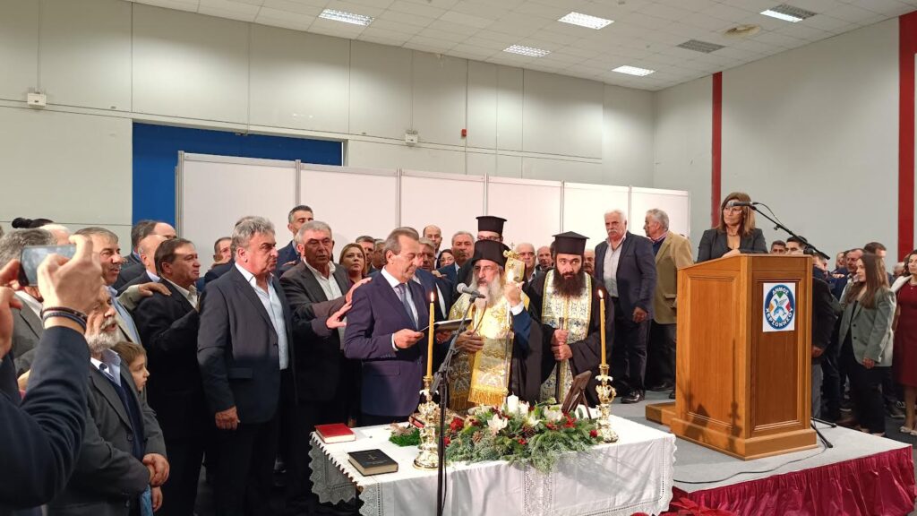 Πλήθος κόσμου και συγκίνηση για την επάνοδο Δοξαστάκη στο Δήμο Χερσονήσου