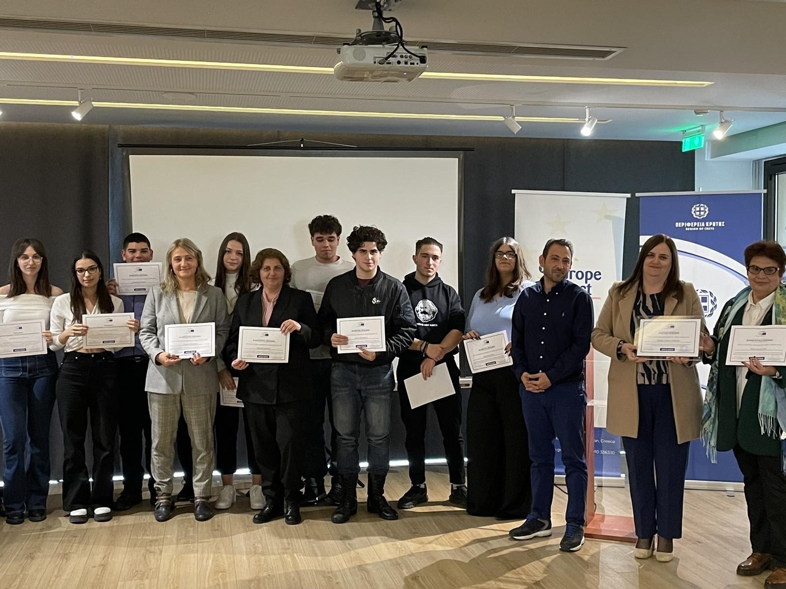 Τιμητικές βραβεύσεις για το Λύκειο Αρχανών