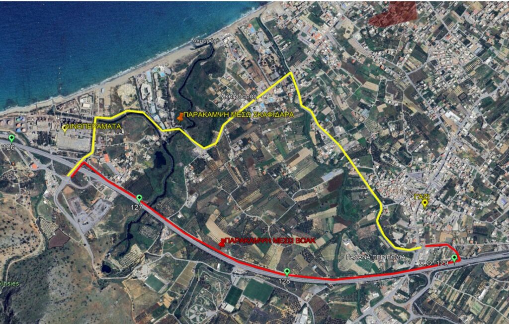 Νέος κύκλος εργασιών ασφαλτόστρωσης επί του ΒΟΑΚ