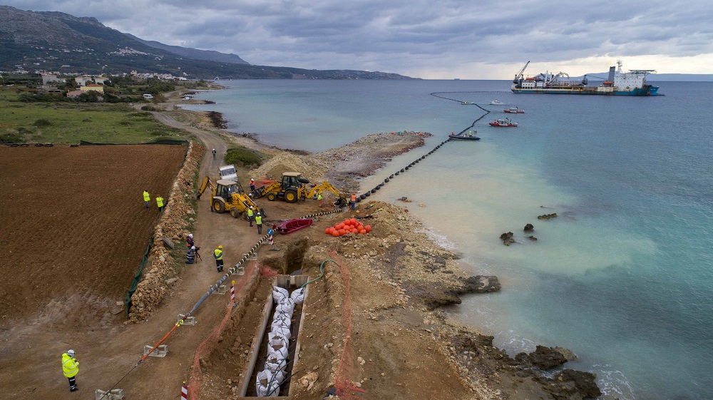 To Ισραήλ έχει ισχυρό ενδιαφέρον για τη σύνδεση με Κύπρο και Κρήτη