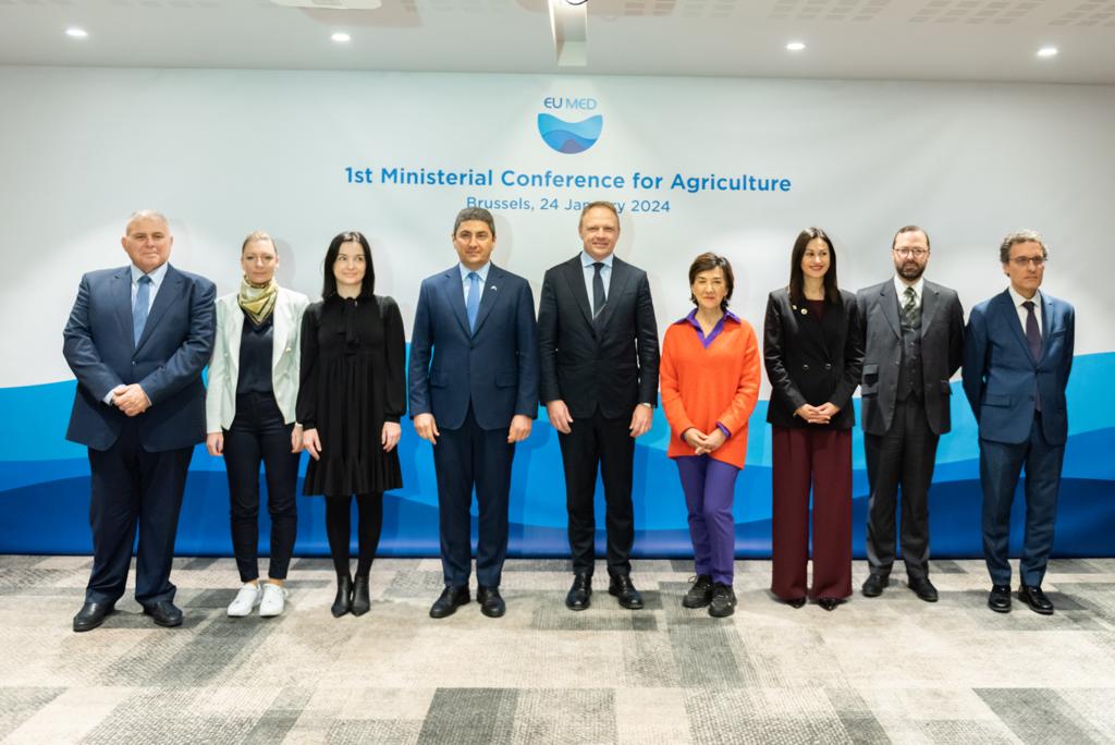 Επιτυχημένη η πρώτη συνεδρίαση υπουργών Γεωργίας – Αλιείας του EUMED-9, που πραγματοποιήθηκε με πρωτοβουλία Αυγενάκη