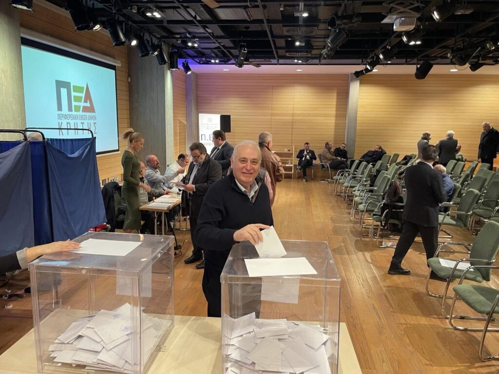 Μπαριτάκης: Το νέο προεδρείο της ΠΕΔ απέναντι σε μεγάλες προκλήσεις