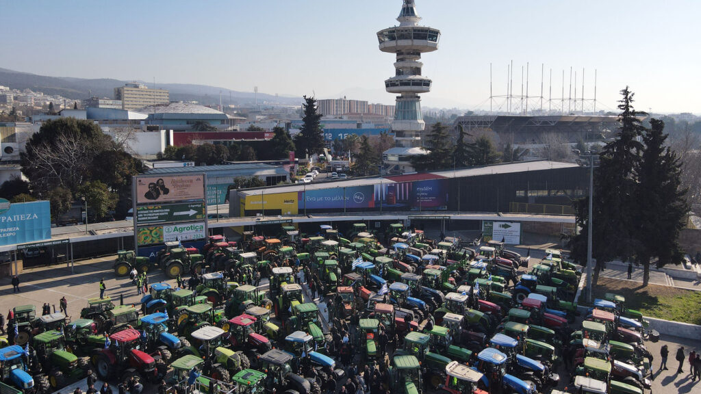 Ολοκληρώθηκε το αγροτικό συλλαλητήριο στην Agrotica
