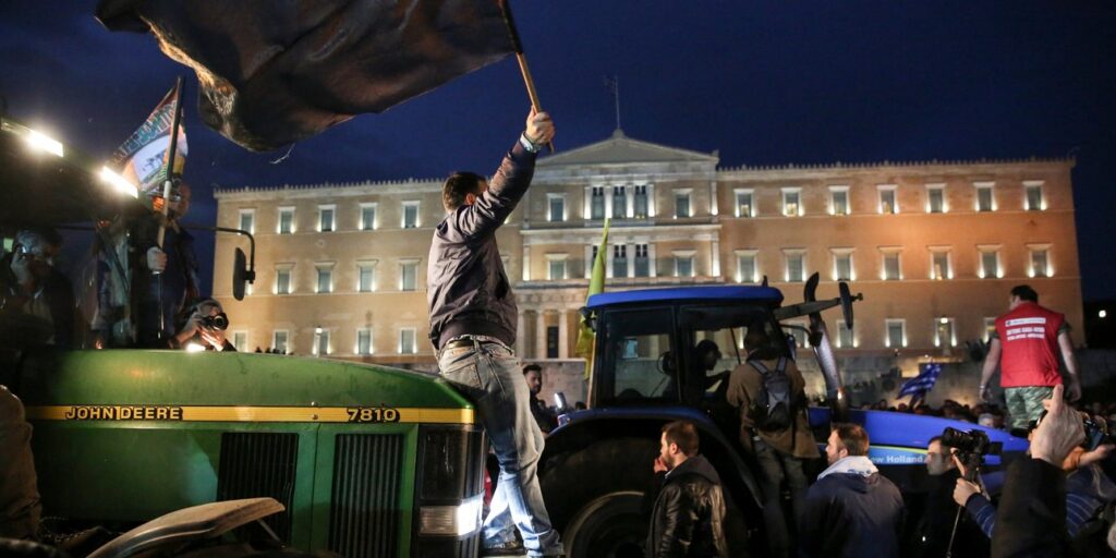 Ως το Σύνταγμα σκοπεύουν να φθάσουν οι αγρότες