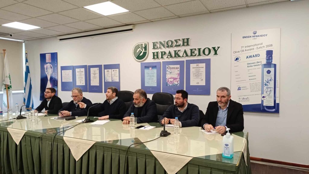 Στο Ηράκλειο για τους αγρότες ο Ν. Ανδρουλάκης (Photos)