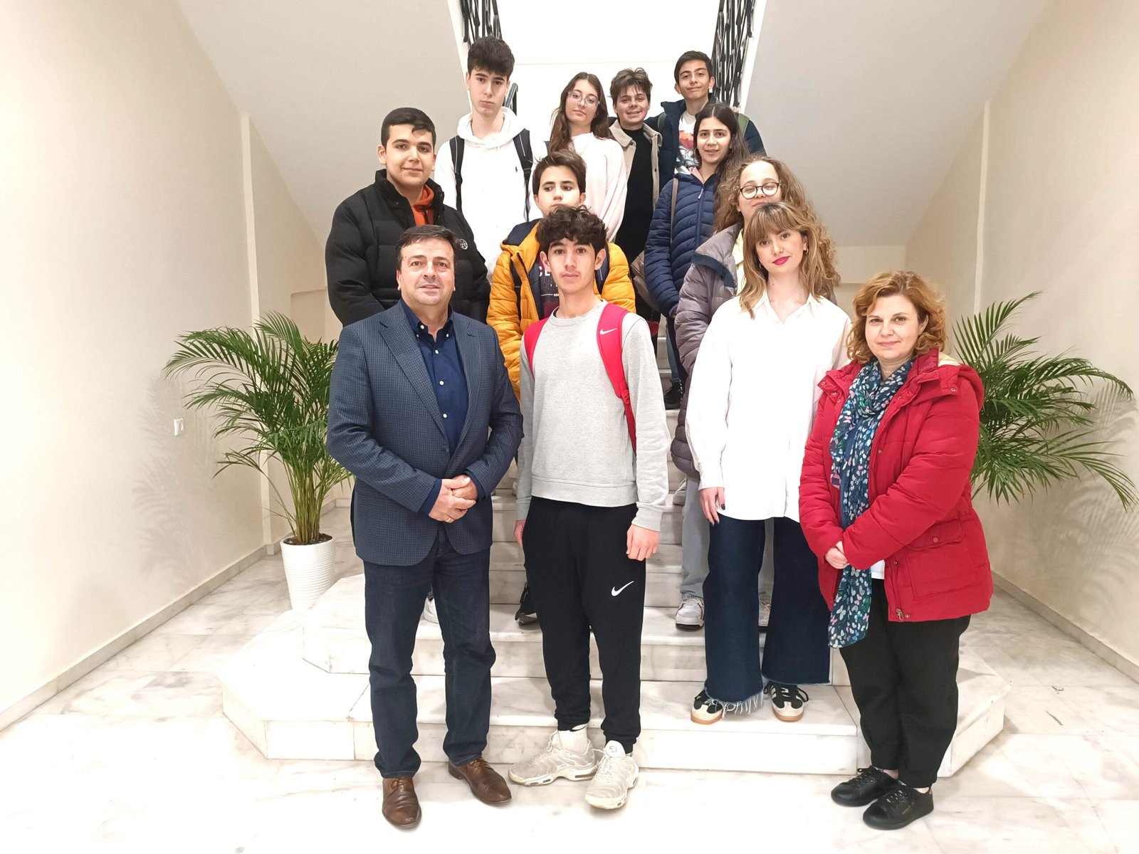 Στην Περιφέρεια μαθητές του Πρότυπου Γενικού Λυκείου Ηρακλείου