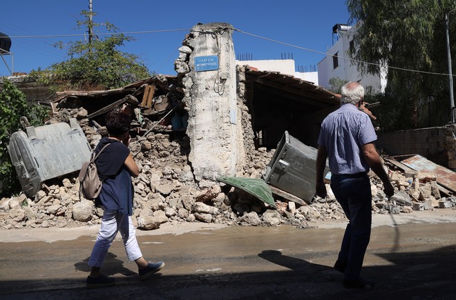Επιστολή στο Υπουργείο για τη στήριξη των σεισμόπληκτων Αρκαλοχωρίου