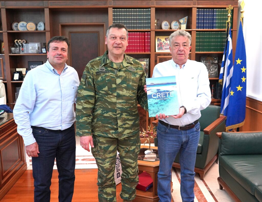 Τον Περιφερειάρχη επισκέφθηκε ο νέος διοικητής της ΣΕΑΠ