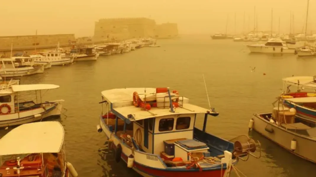 Από Σάββατο υποχωρεί η σκόνη στην Κρήτη