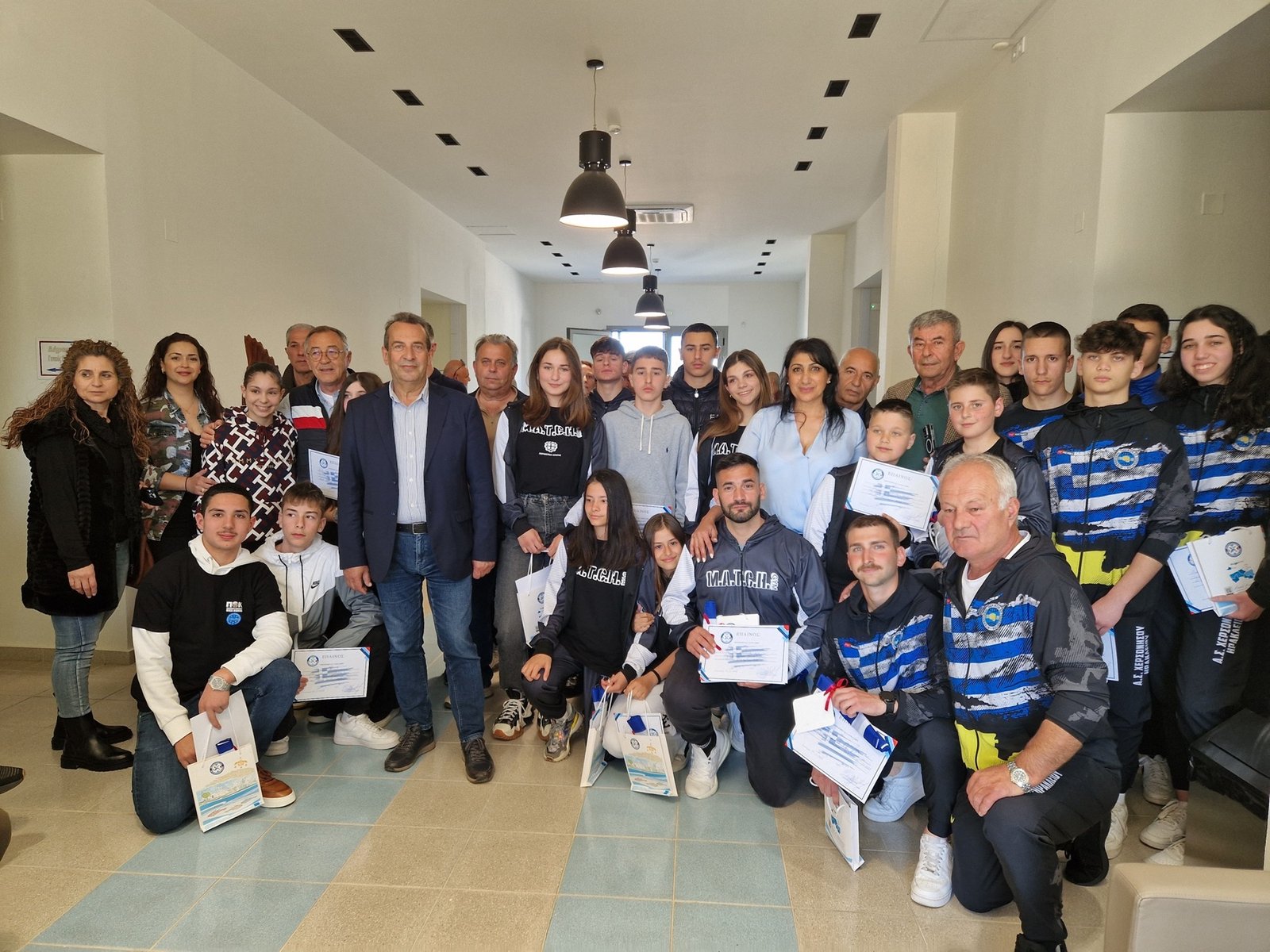 Βραβεύσεις μικρών αθλητών στο Δήμο Χερσονήσου