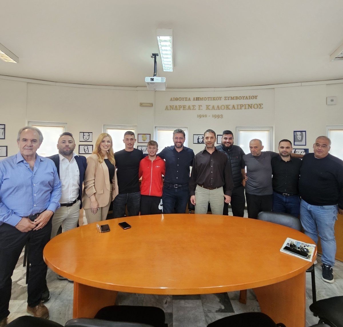 Στον Δήμαρχο οι πρωταθλητές σχολικού ποδοσφαίρου Κρήτης