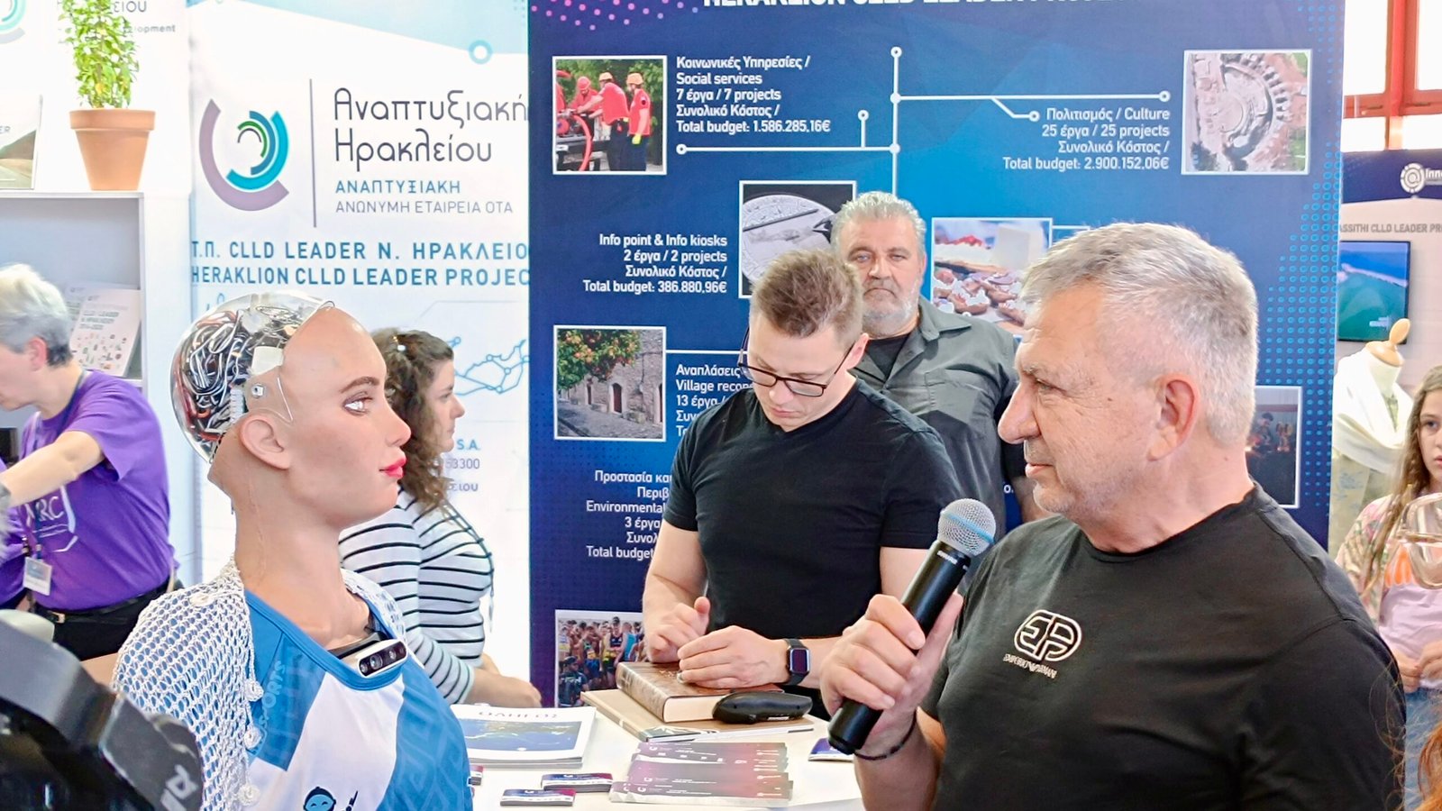 Τι είπαν Δήμαρχος Φαιστού και Sophia για Μάταλα και Πολιτισμό