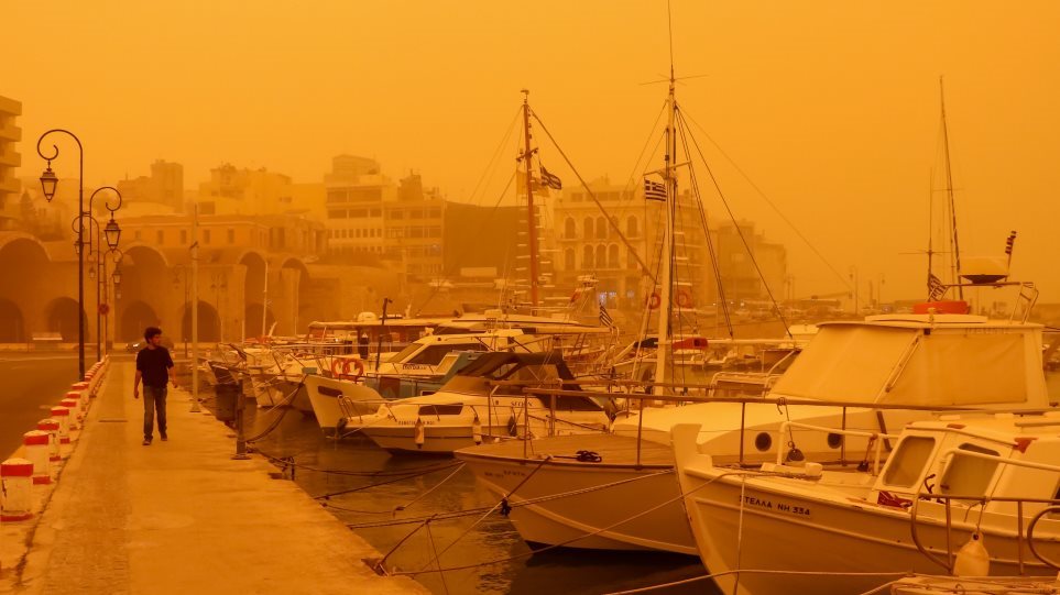 Αφρικανική σκόνη ξανά! 35άρια στην Κρήτη