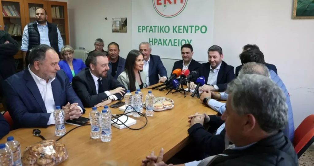 Νίκος Ανδρουλάκης: Στόχος μας να ενισχύσουμε την δημοκρατική παράταξη